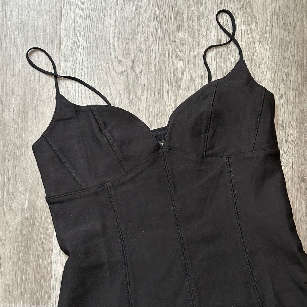 Urban outfitters UO Ari Ponte Mini Black Dress size small women’s - Picture 5 of 10
